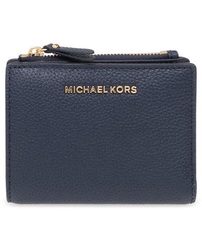 Women's Blue MICHAEL Michael Kors Wallets And Cardholders